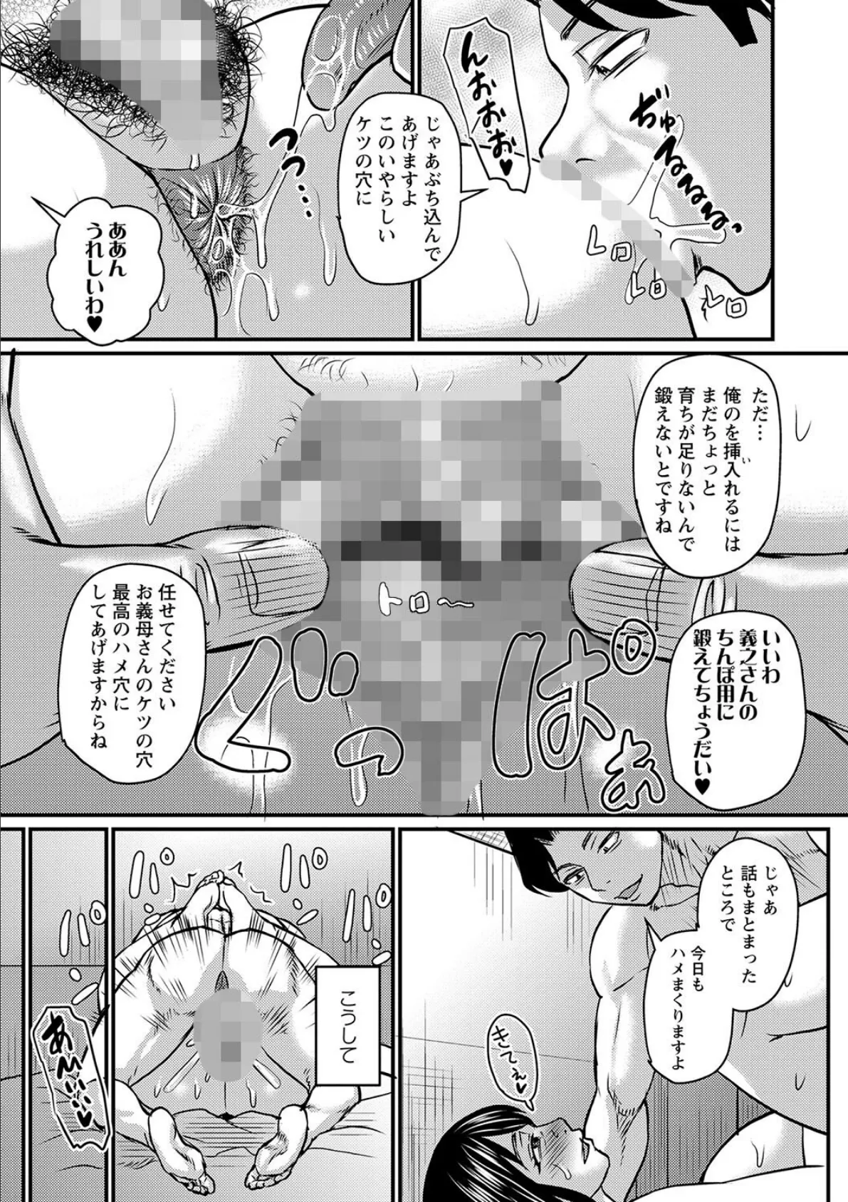 嫁母がエロ過ぎて困る2 3ページ