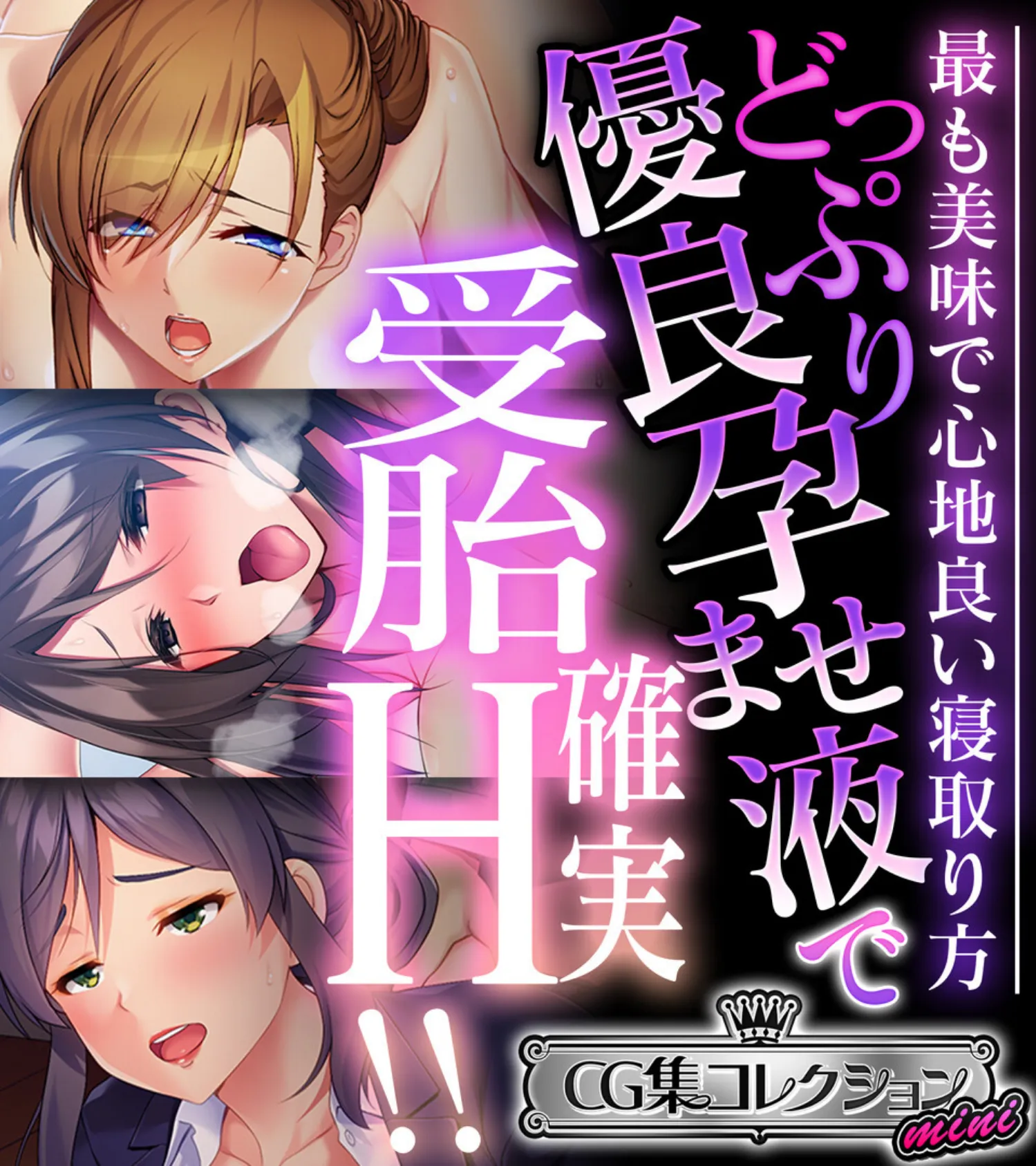 どっぷり優良孕ませ液で受胎確実H!! 〜最も美味で心地良い寝取り方〜【CG集コレクション ミニ】