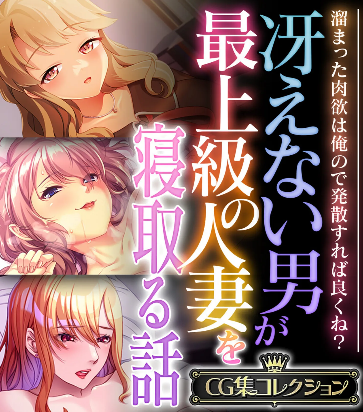 冴えない男が最上級の人妻を寝取る話 〜溜まった肉欲は俺ので発散すれば良くね?〜【CG集コレクション】