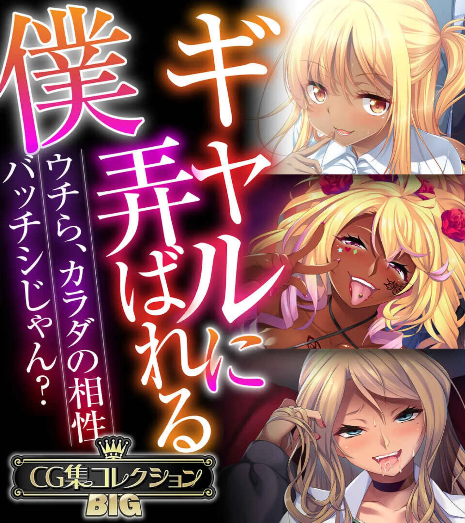 ギャルに弄ばれる僕 〜ウチら、カラダの相性バッチシじゃん?〜【CG集コレクションBIG】