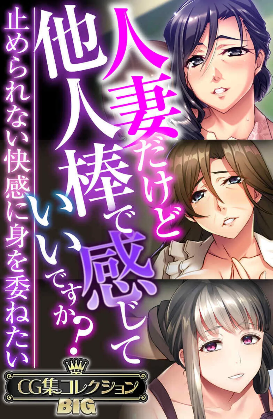 人妻だけど他人棒で感じていいですか?〜止められない快感に身を委ねたい〜【CG集コレクションBIG】