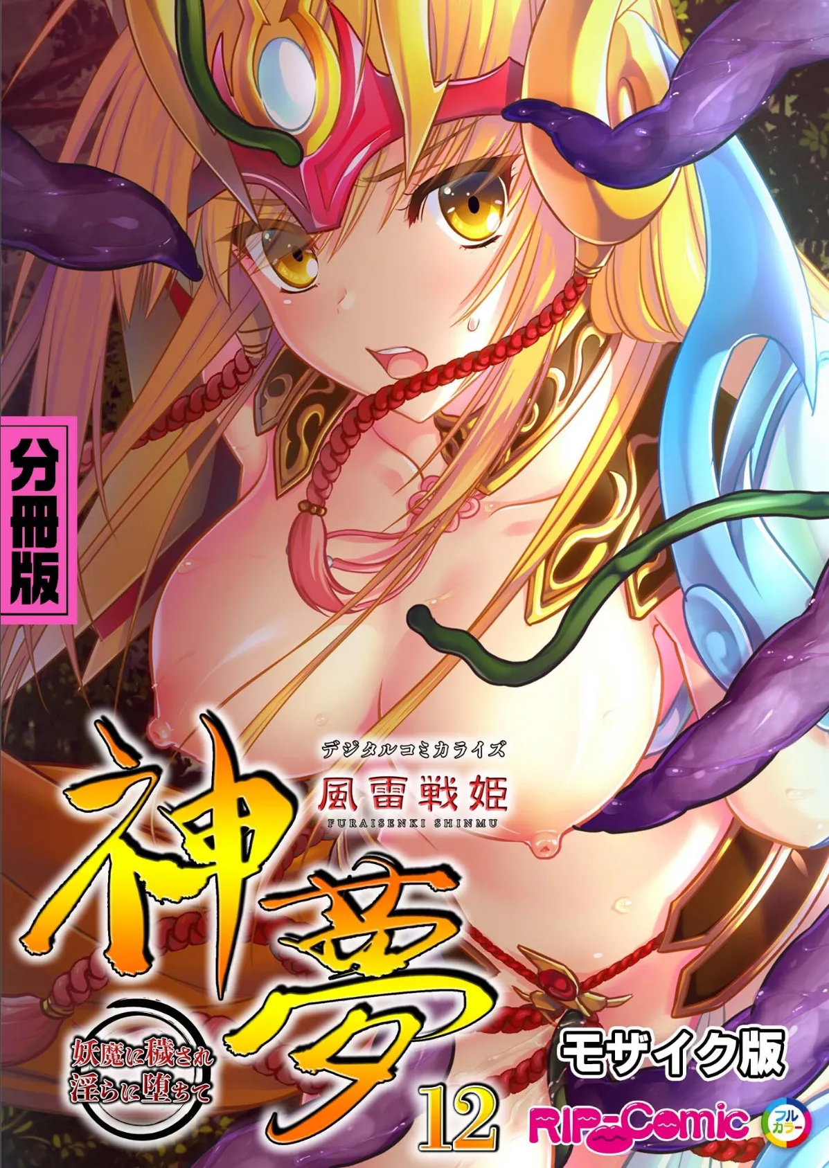 風雷戦姫 神夢 デジタルコミカライズ 〜妖魔に穢され淫らに堕ちて〜 分冊版(12) モザイク版