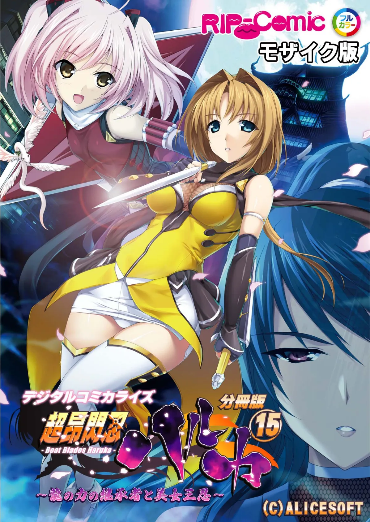 超昂閃忍ハルカ デジタルコミカライズ 〜龍の力の継承者と美女三忍〜 分冊版(15) モザイク版