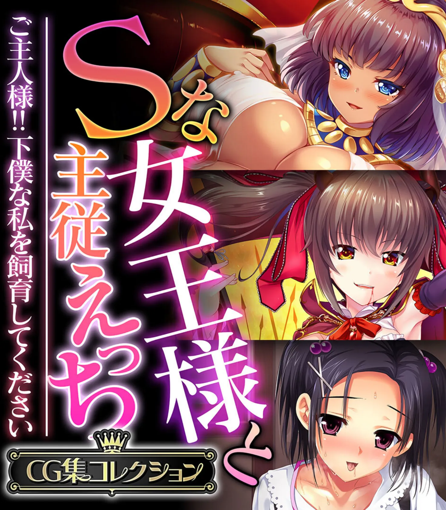 Sな女王様と主従えっち 〜ご主人様!!下僕な私を飼育してください〜【CG集コレクション】