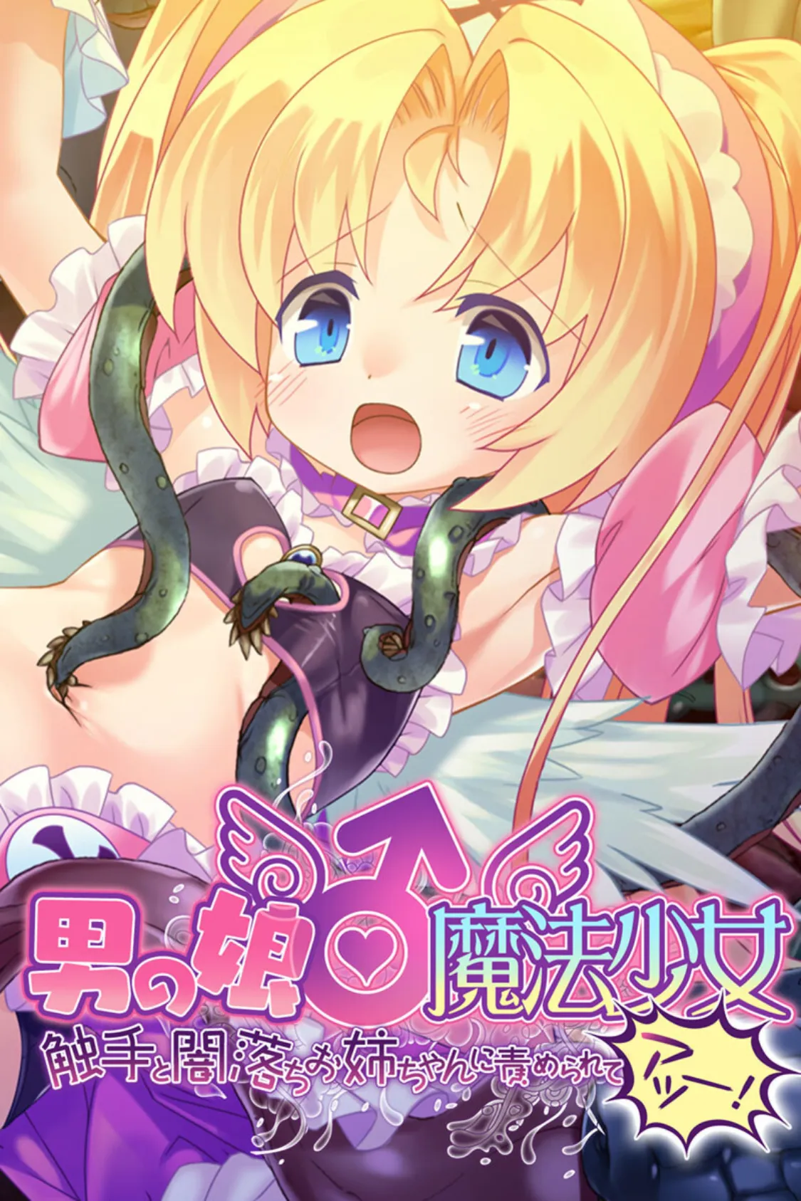 男の娘♂魔法少女 〜触手と闇落ちお姉ちゃんに責められてアッーー!〜