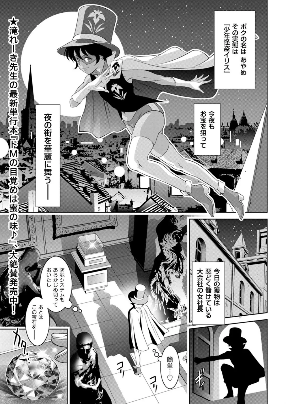 月下の怪盗は艶戯(えんぎ)に咽(むせ)ぶ
