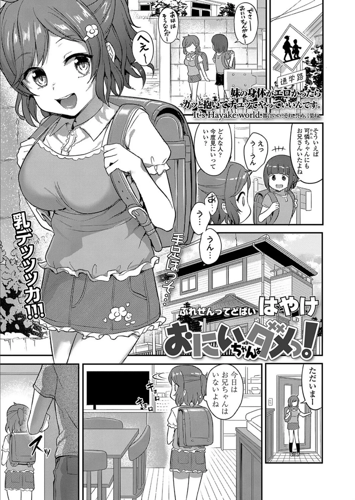 おにいちゃんはダメっ!