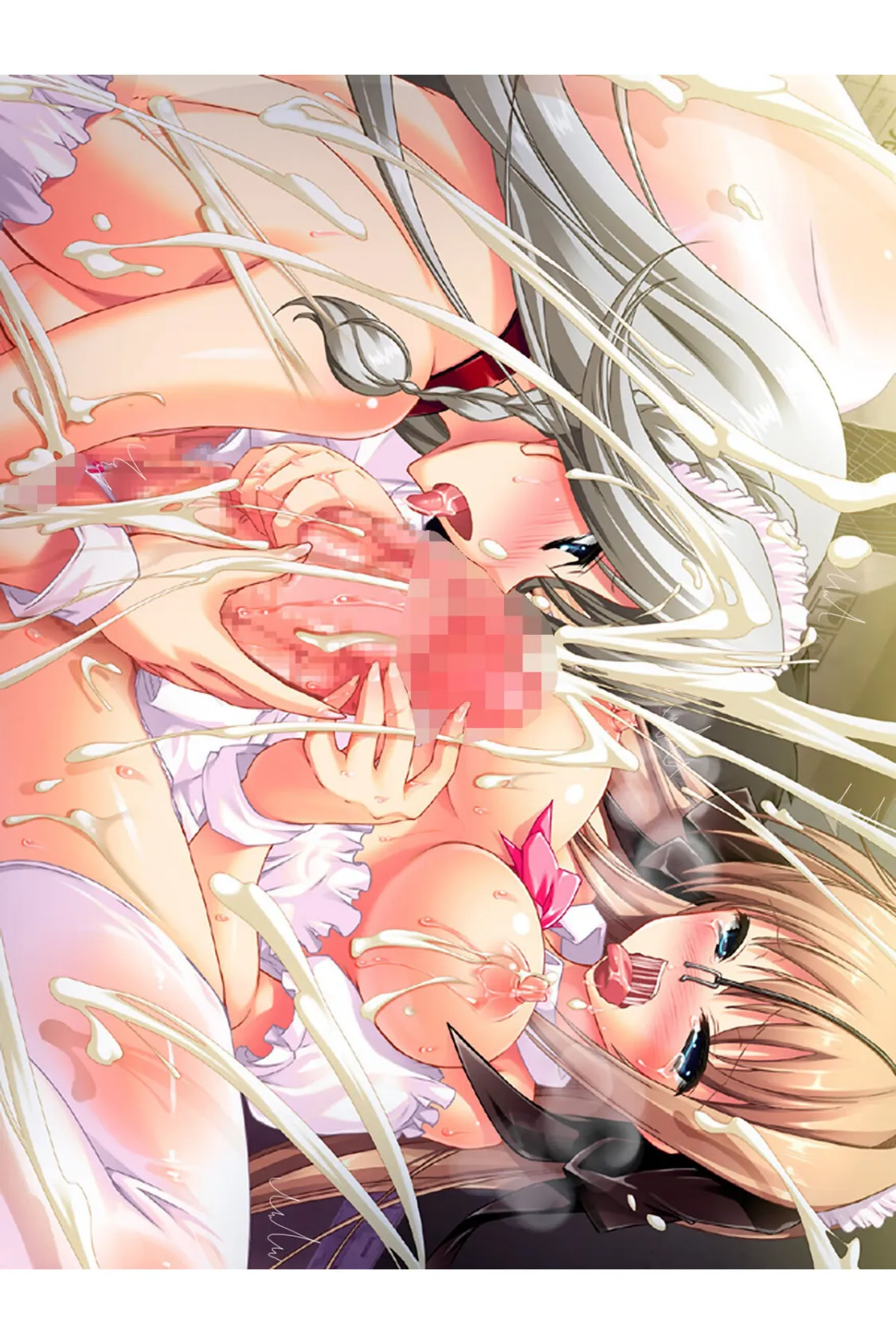 ふたなり姉妹のドスケベ露出センズリ秋葉原 〜朝からずっしり★ミルクポット2リットルアール版【後編】(フルカラー) 11ページ