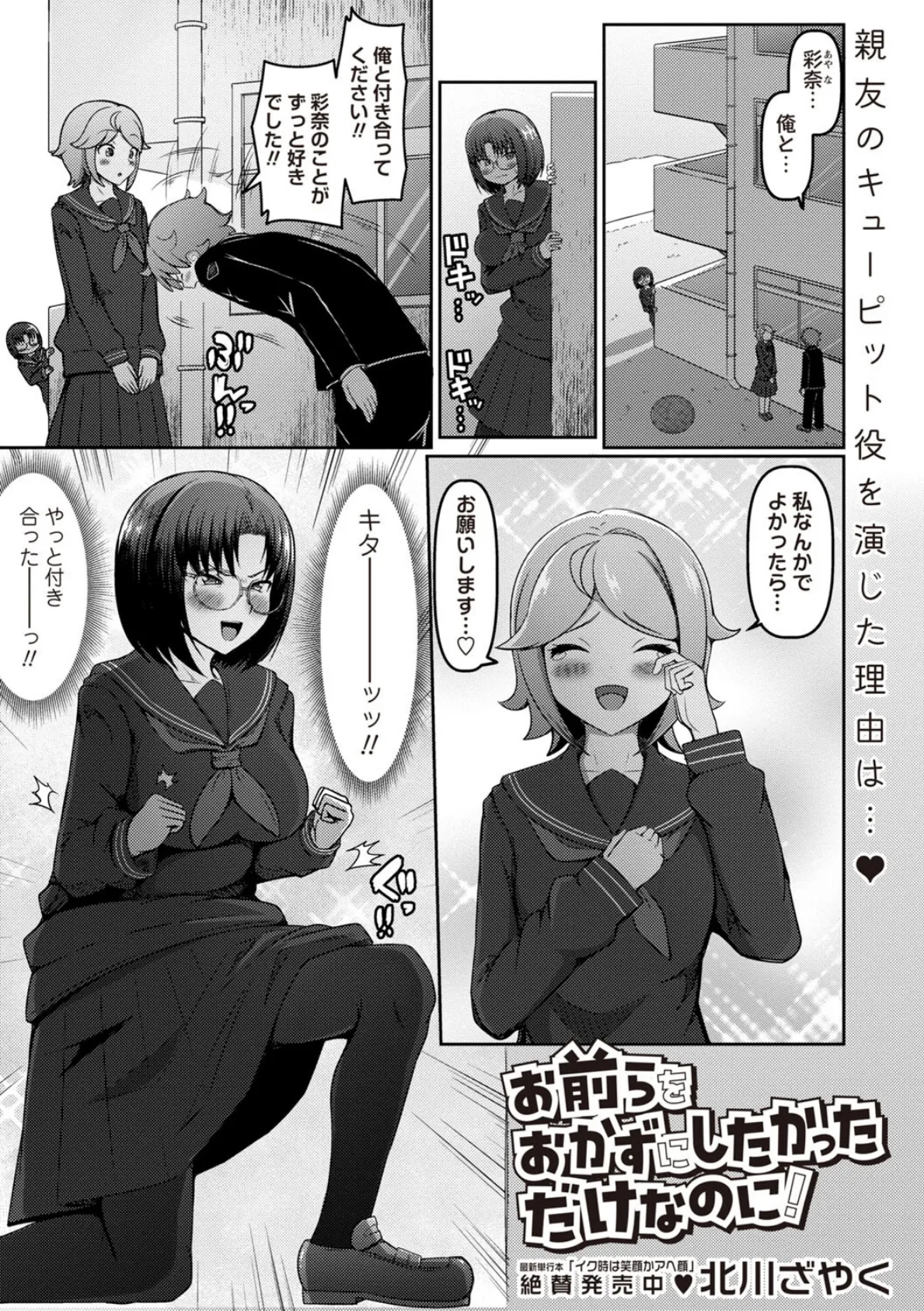 お前らをおかずにしたかっただけなのに!