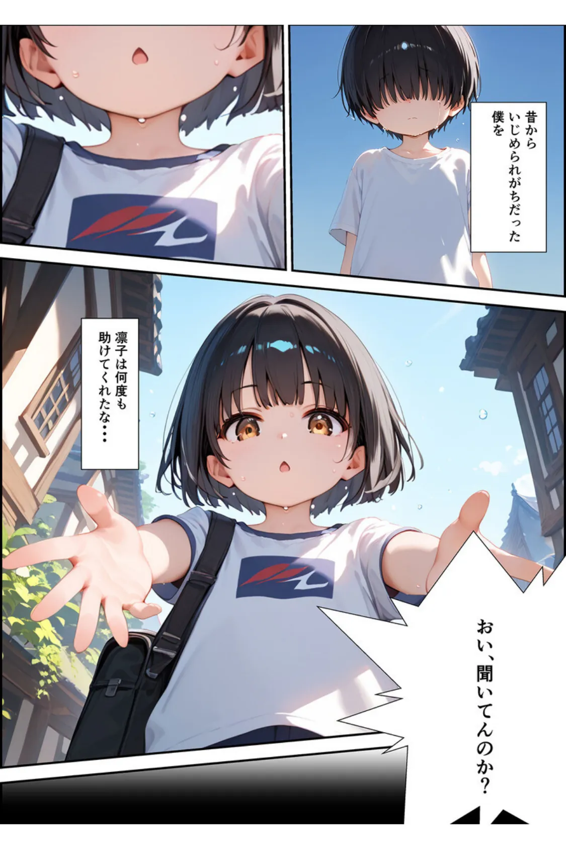 【全2作収録】ボクを守るために不良の性●●になっても絶対に堕ちないカノジョ モザイク版 10ページ