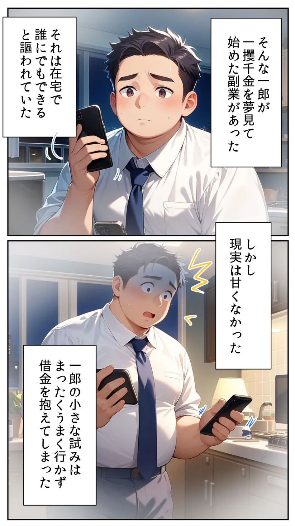 家賃を滞納したら、巨乳美女の人妻大家に体で支払わされた話 〜背徳の借金返済・美しき人妻大家との淫らな契約〜 モザイク版 4ページ