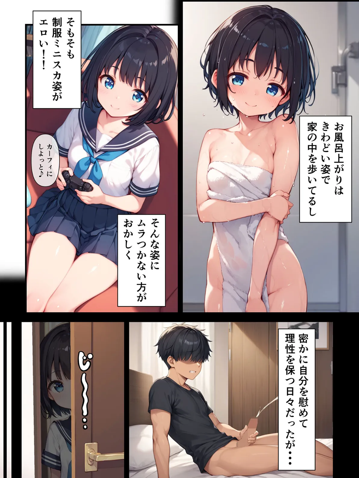 義妹は言いなり初体験〜純粋な義妹に中●し受け入れ性教育〜 モザイク版 5ページ