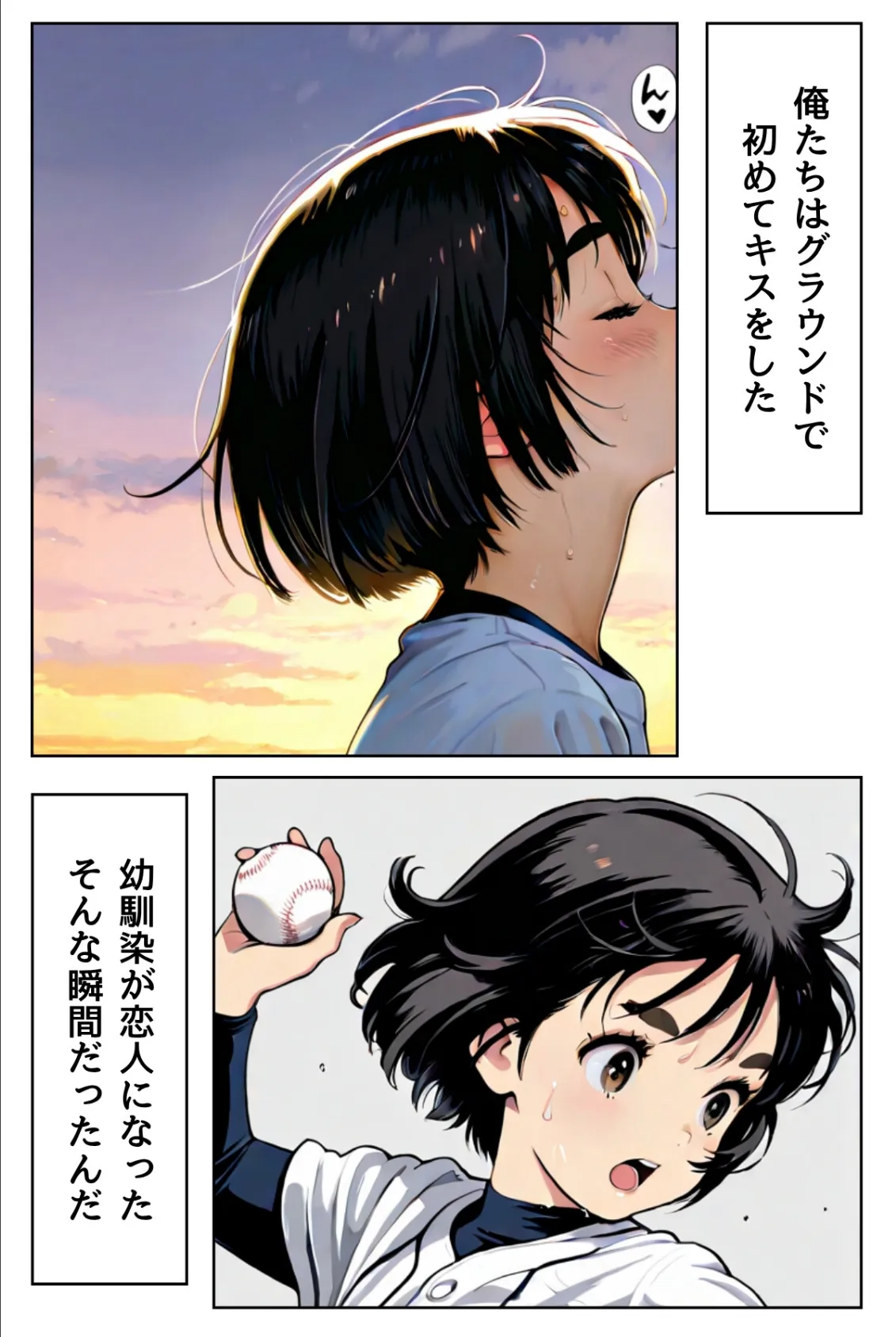 ユニフォームを脱いだ彼女は淫らに笑う（フルカラー） 14ページ