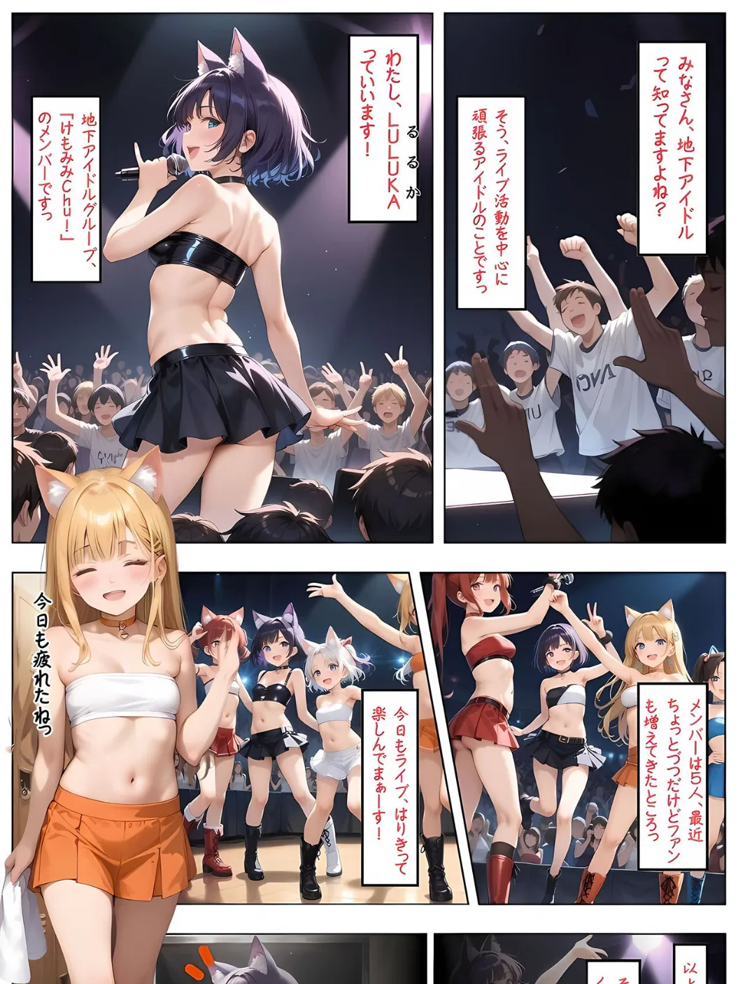姪っ子アイドルとボクの不適切【えちえち】すぎる関係 モザイク版 3ページ