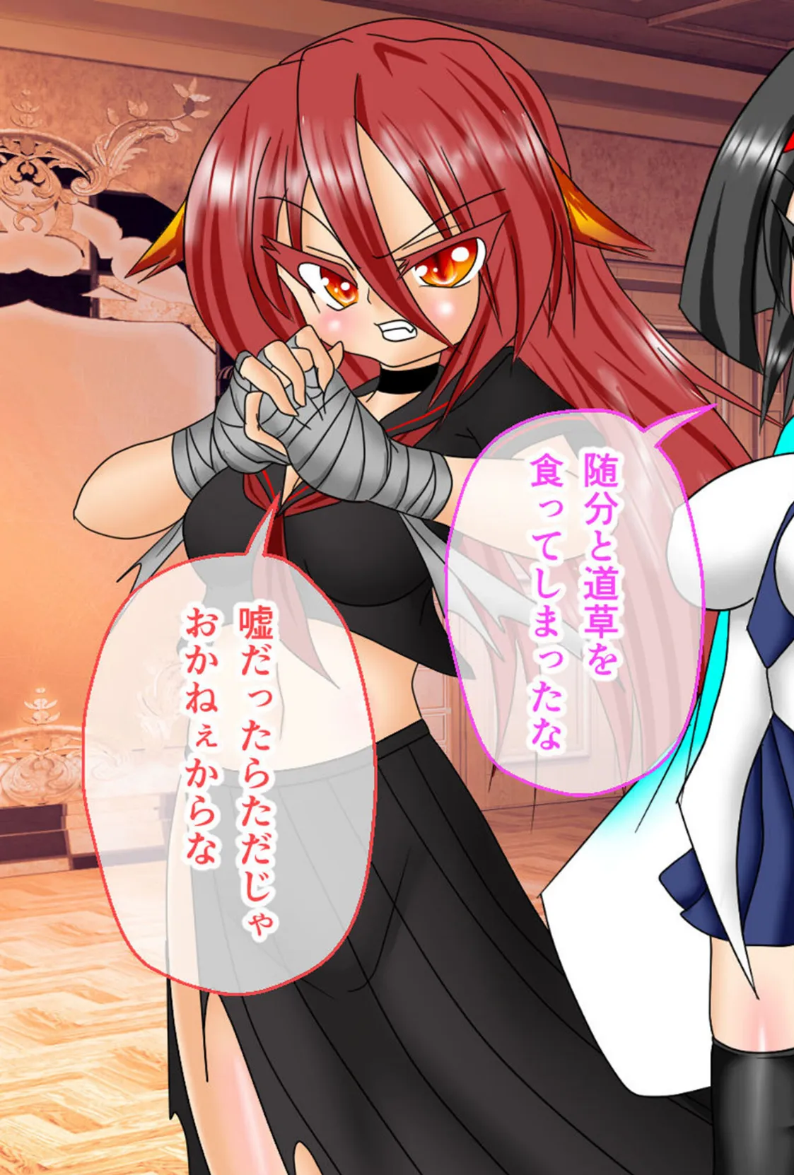 風紀剣士アサギ CGノベル版 モザイク版 後編 〜ハレンチ攻撃に完敗宣言！？ ヤってヤられる最終決戦！〜 11ページ