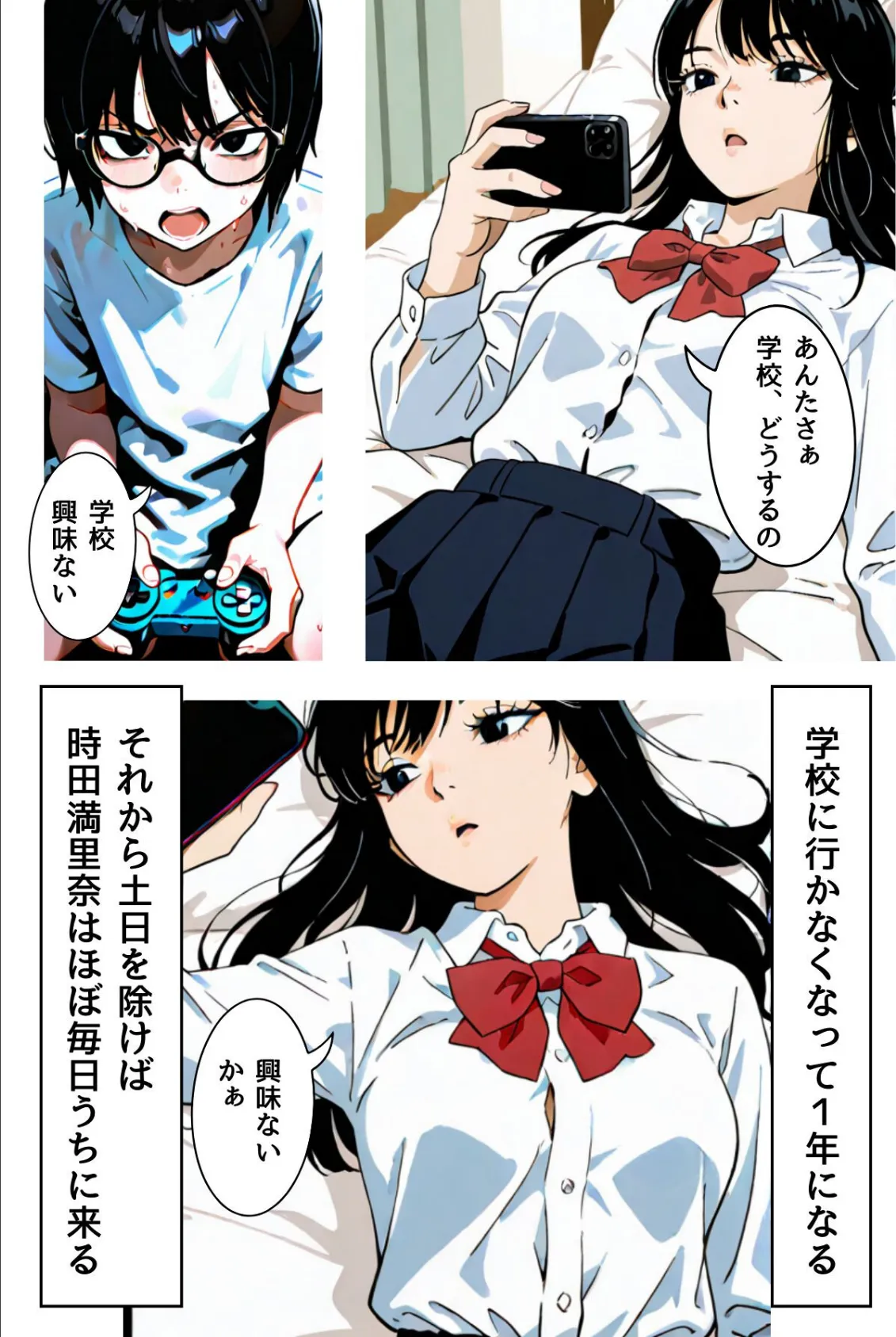 アソコ自由に使わせてくれる幼馴染(フルカラー) 9ページ