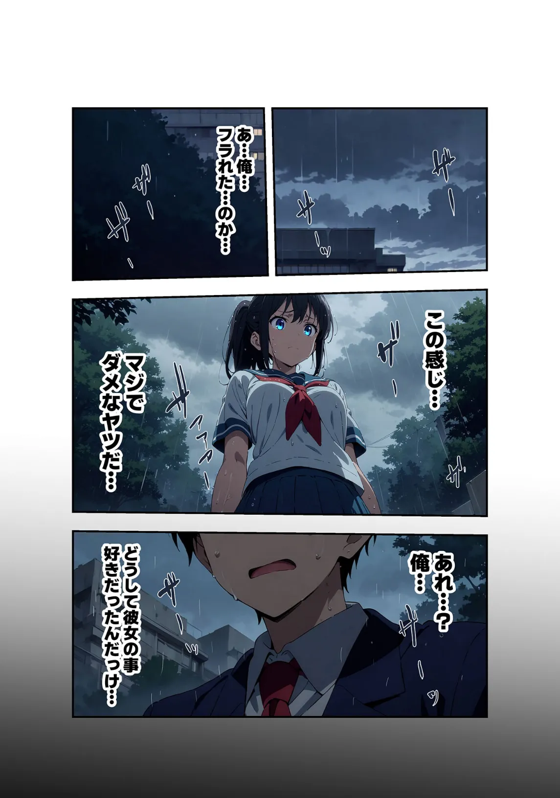 びしょ濡●●● 第1被害者 南方 葵【単話】 (1) モザイク版 6ページ