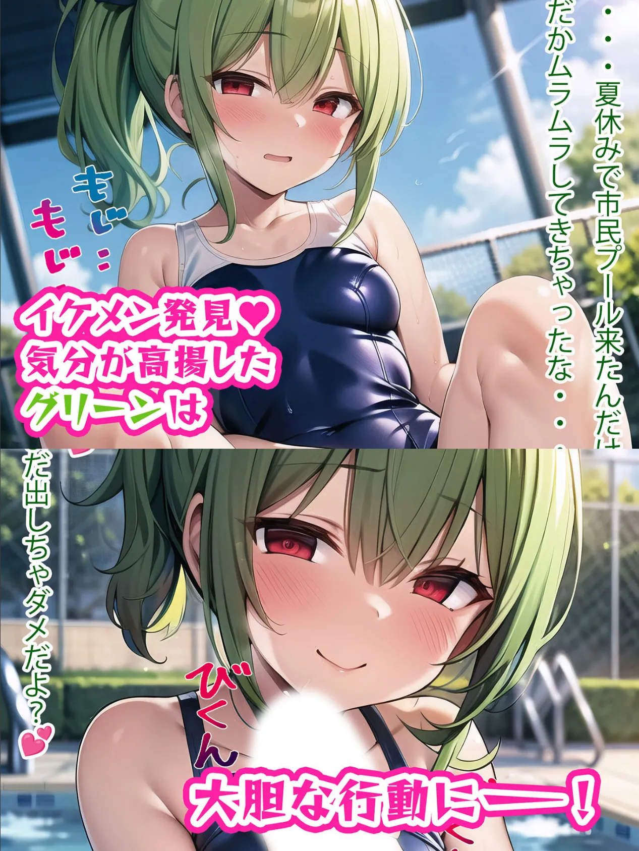 【アフターグリーン編】禁断の悪堕ち変身ヒロイン 4ページ