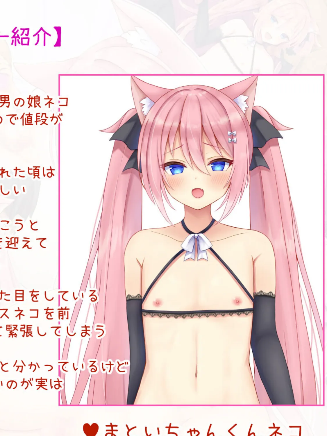 男の娘ネコが初めての発情期を迎えてメスネコになっていく モザイク版 2ページ