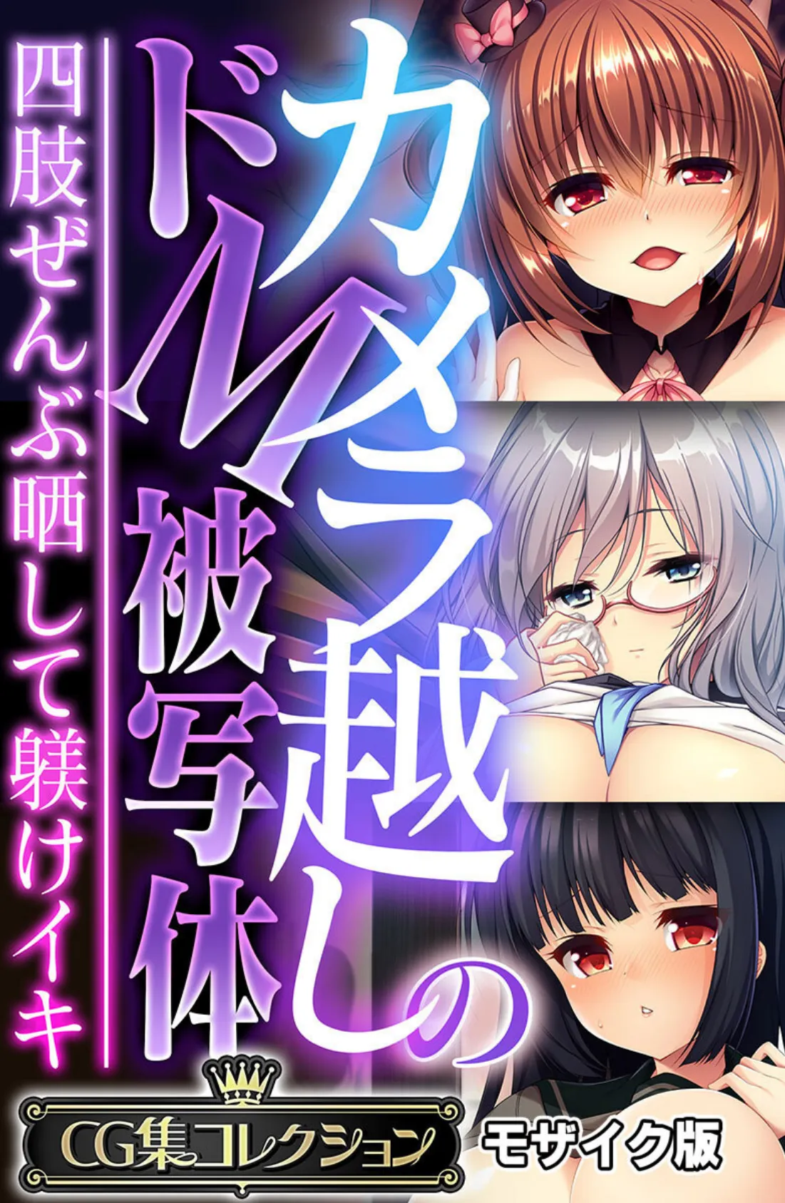 カメラ越しのドM被写体 〜四肢ぜんぶ晒して躾けイキ〜【CG集コレクション】 モザイク版