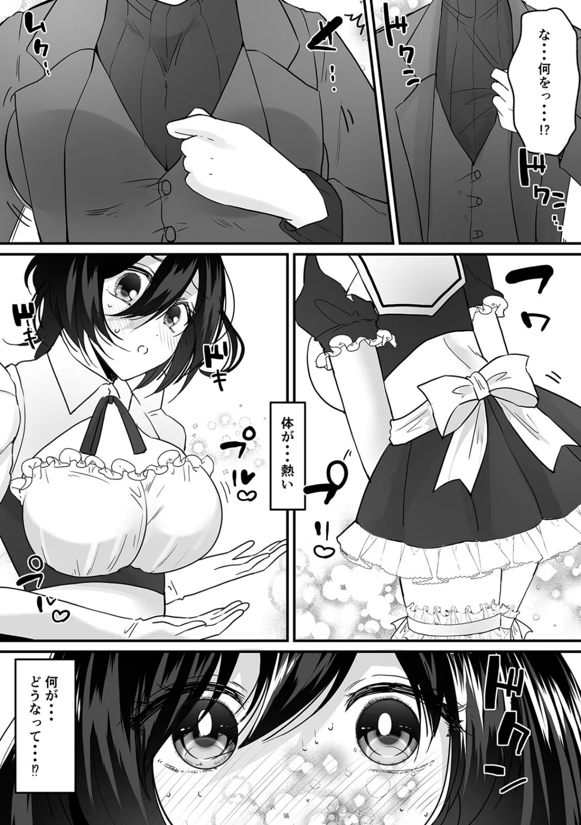 TSご奉仕メイド 〜悪徳領主の監査に来た俺が性欲〇理メイドにされました〜 5ページ