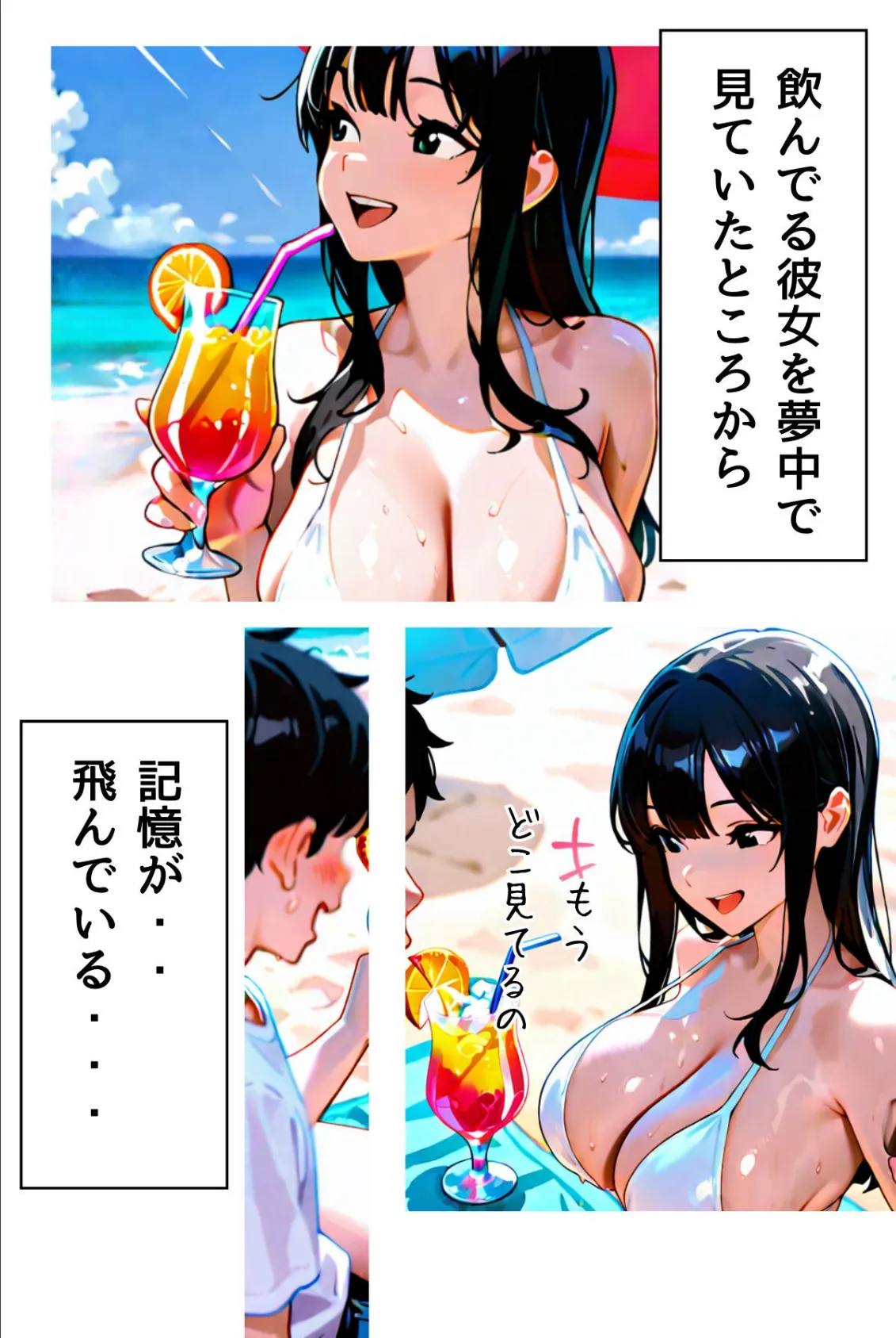 目を覚ましたら僕の彼女が淫乱になっていた(フルカラー) 11ページ