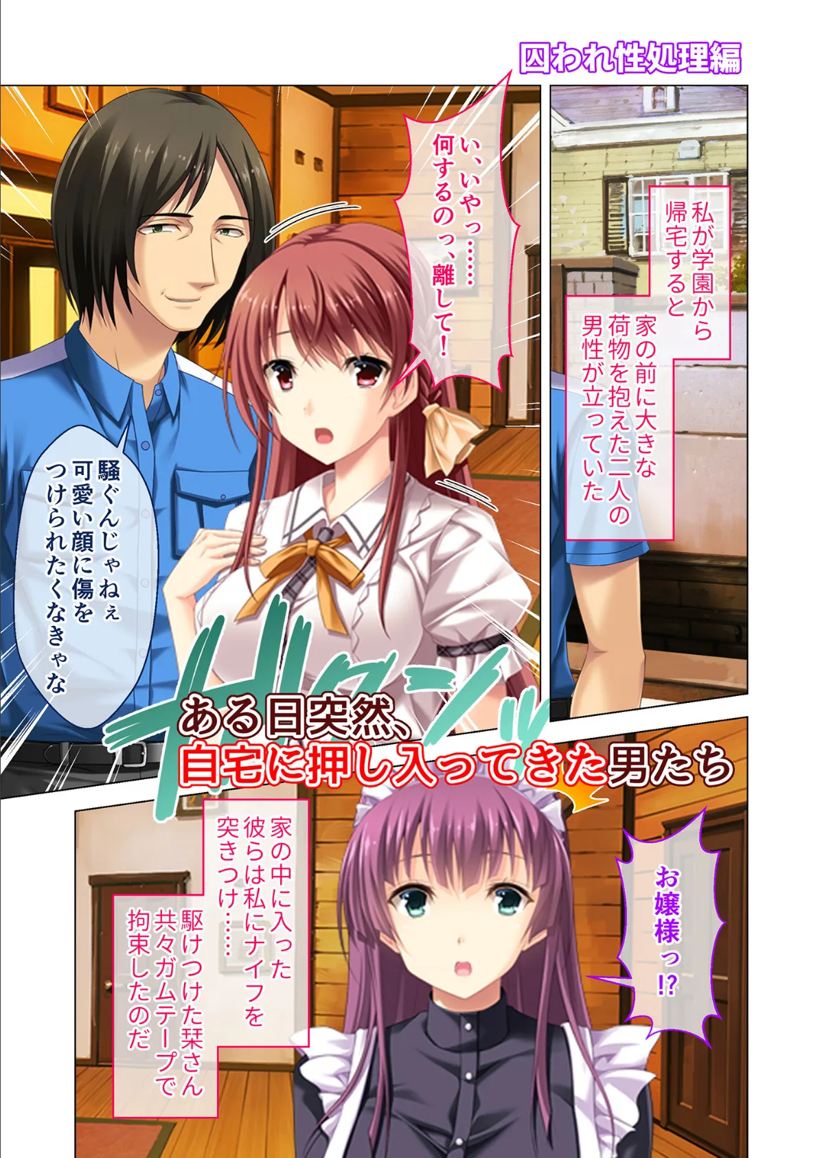 虜ノ鎖 〜処女たちを穢す淫らな楔〜 モザイク版 13ページ