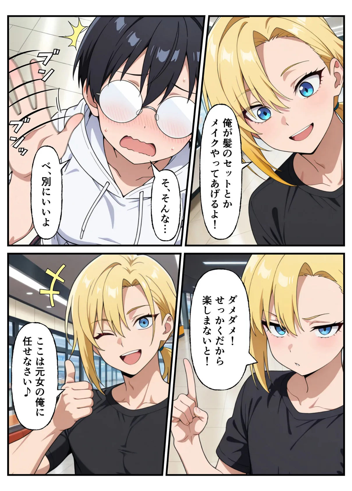 性転換希望調査に僕だけ希望するで出した結果、本当に女の子になってしまった話 17ページ