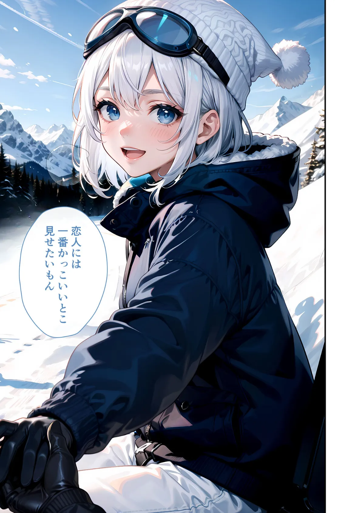 いちゃLOVE純情ベッドルーム 〜スノボデート、甘いひとときに溶ける両片想い〜 モザイク版 15ページ