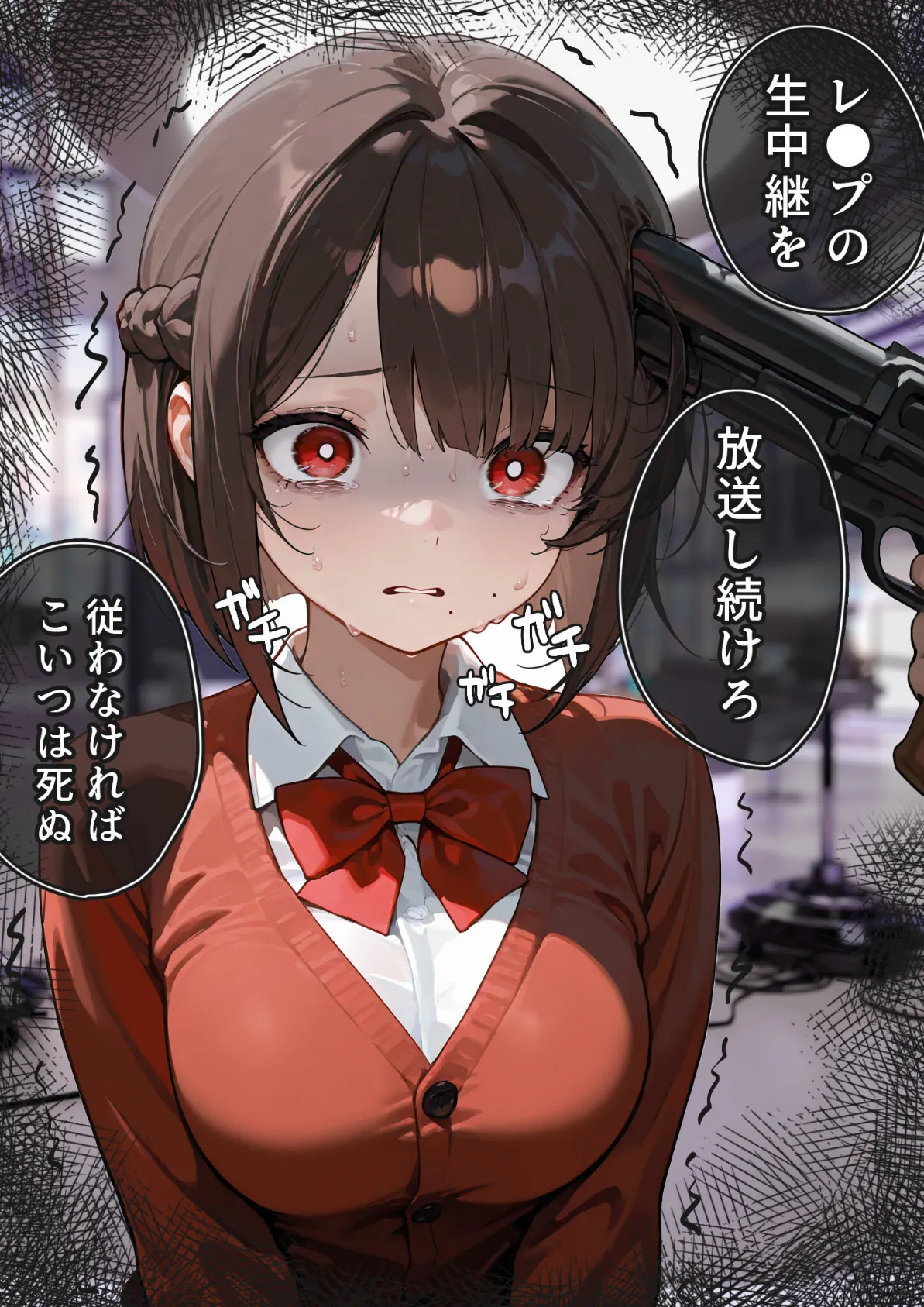 LIVEを止めるな! 〜画面の奥で●される幼馴染〜 モザイク版 8ページ