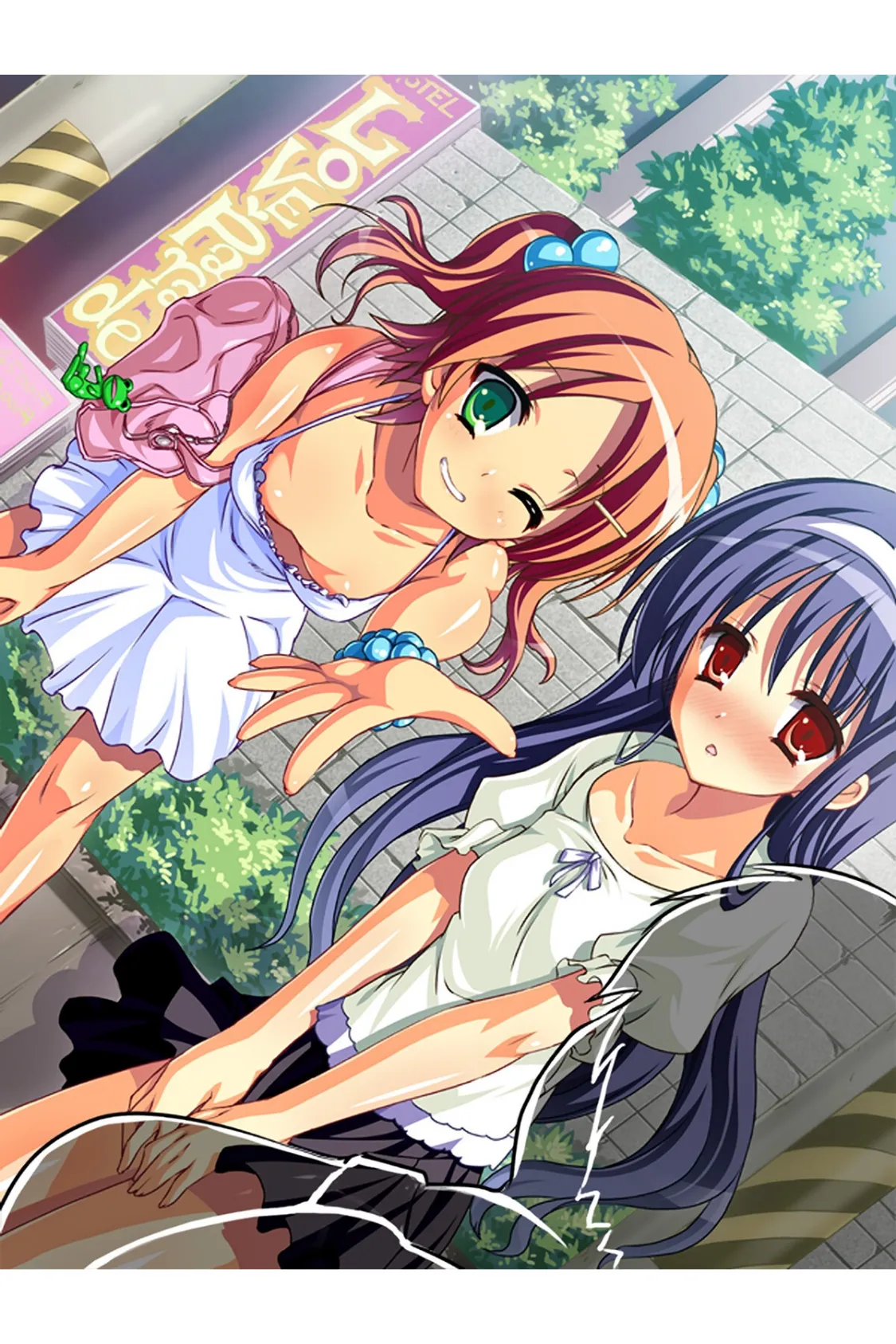 ドスケベビッチな援交●●●のセックス三昧夏休み 〜あかり&雪乃〜アール版 【後編】(フルカラー) 10ページ