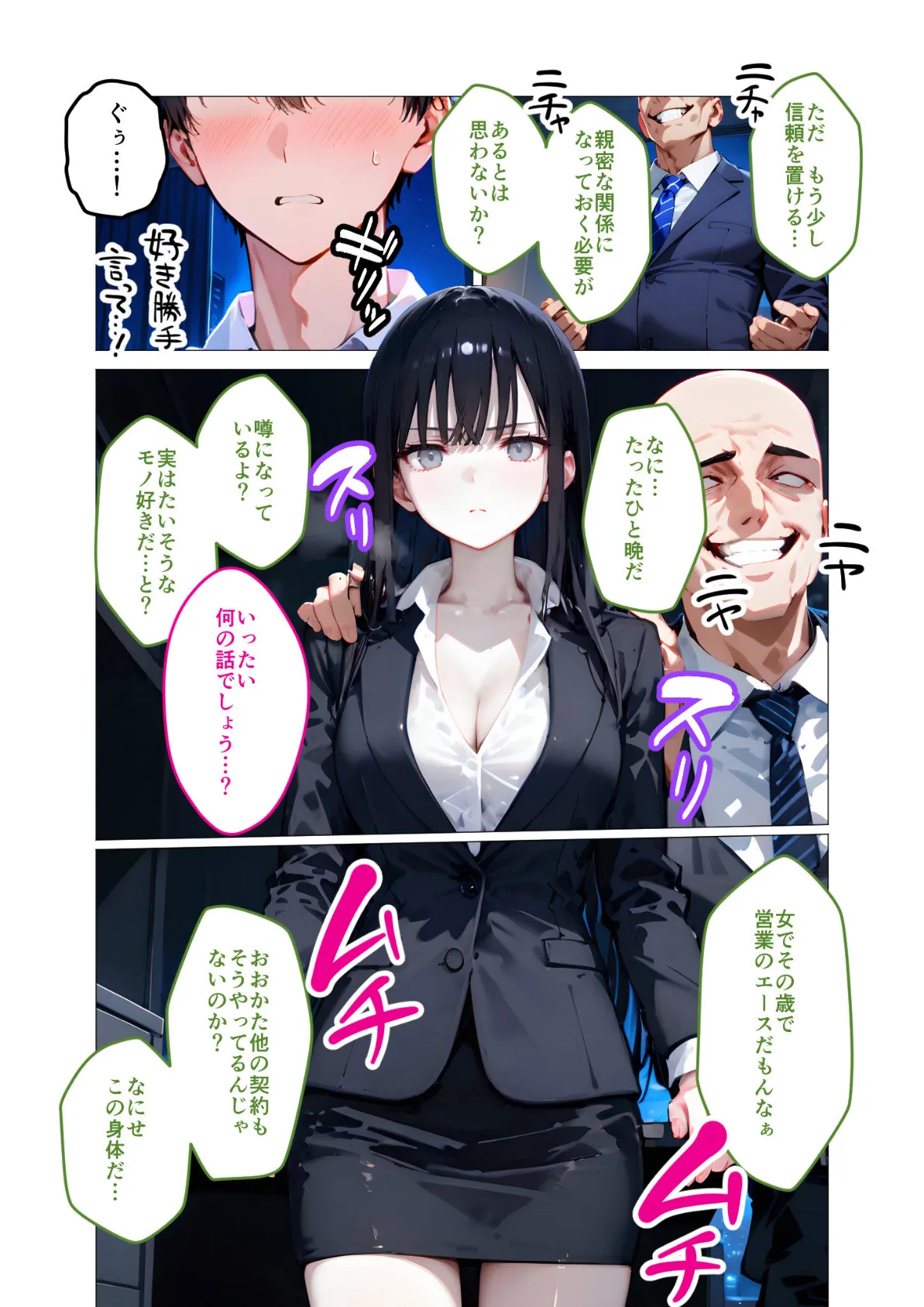 クールな上司の社内オ〇ニーを見た僕はHで口止めされています （2） モザイク版 13ページ