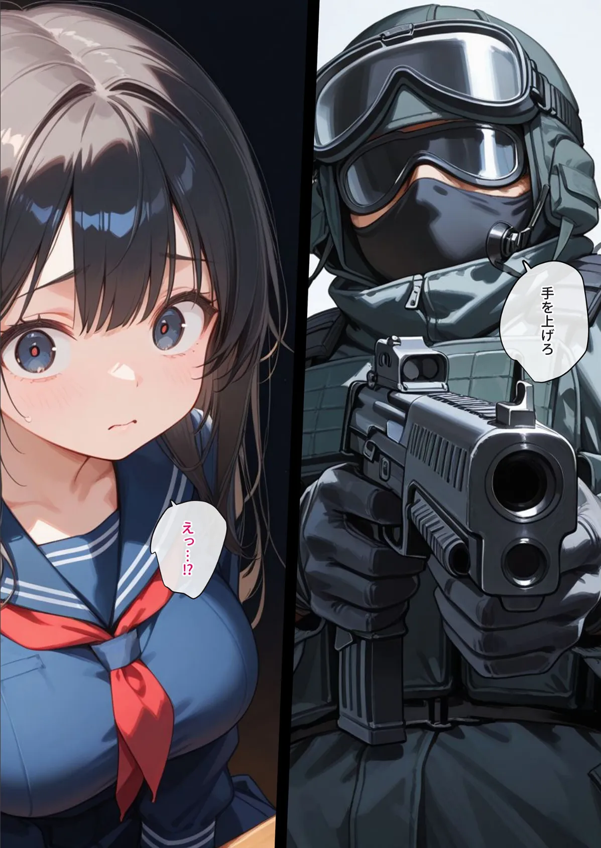 学園を占拠したテロリストがド変態だったら モザイク版 5ページ