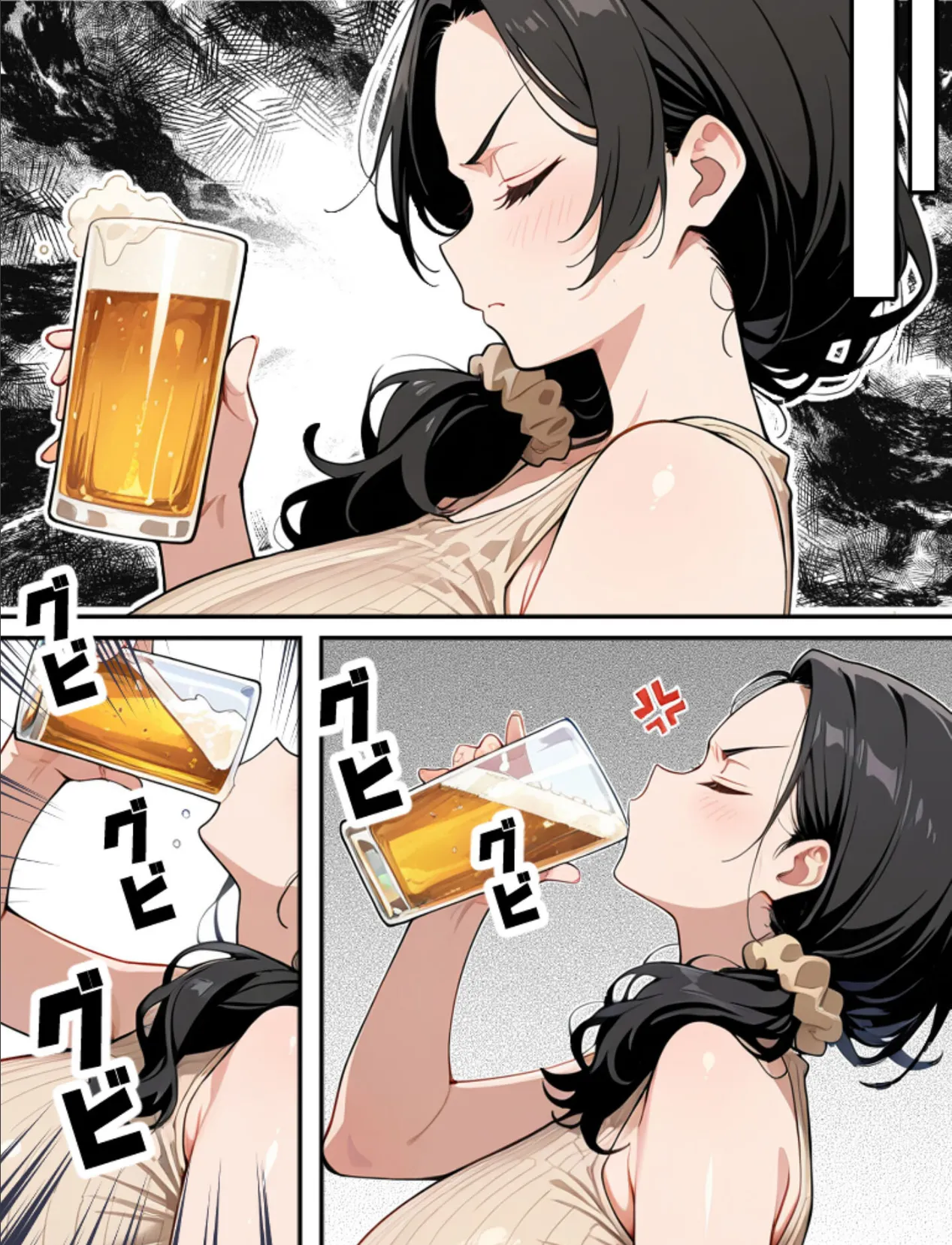 【沼らせ妻】距離感バグった人妻に沼らされる男の話【単話】(2) モザイク版 6ページ