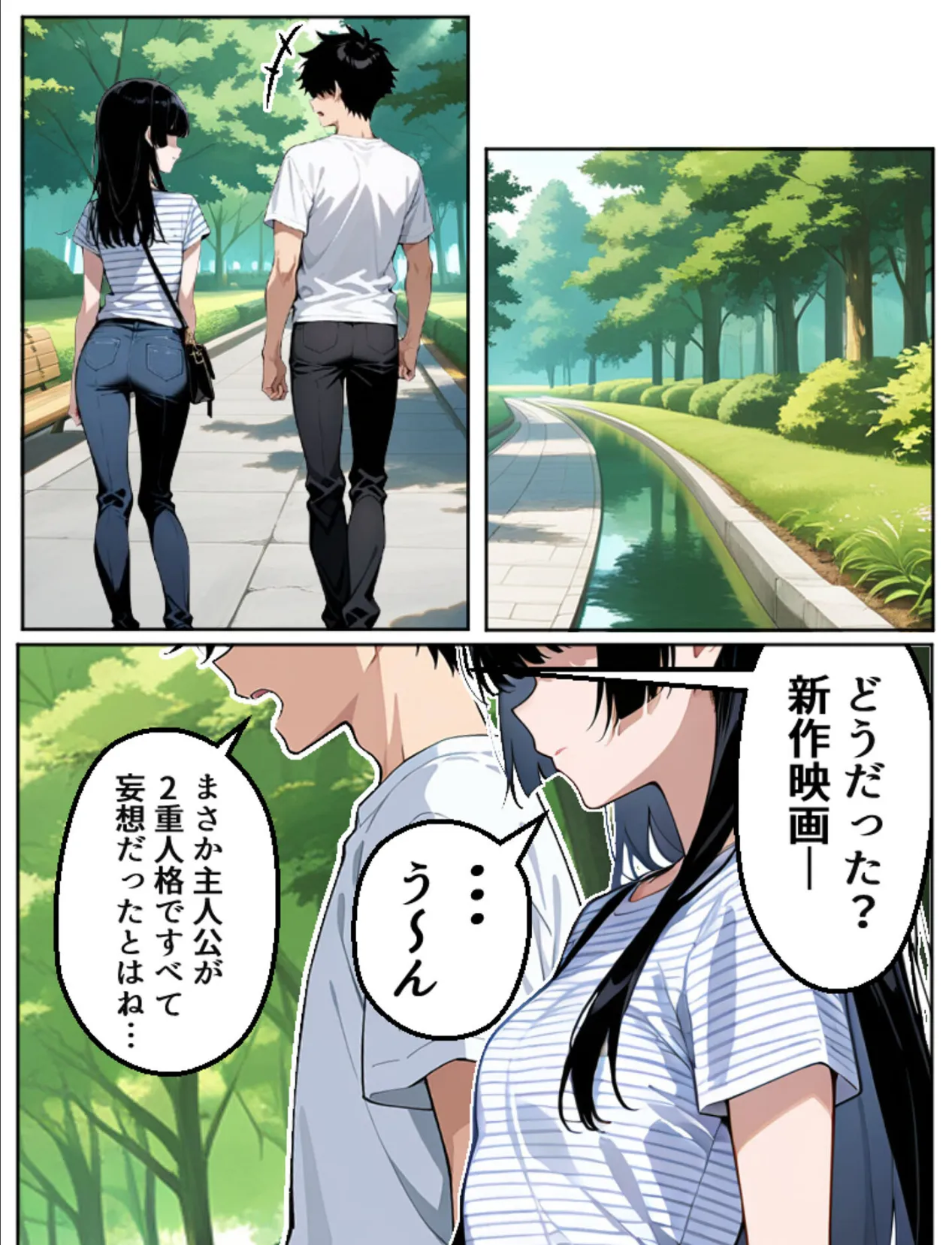 【沼らせ妻】距離感バグった人妻に沼らされる男の話【単話】(2) モザイク版 8ページ