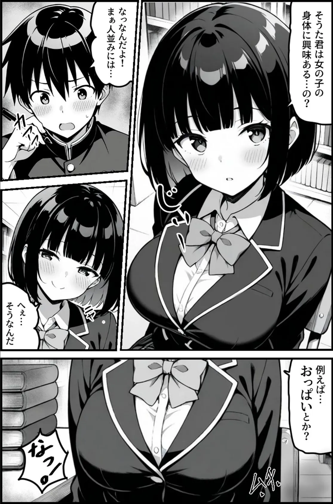 気になるクラスメイトはマゾだった モザイク版 8ページ