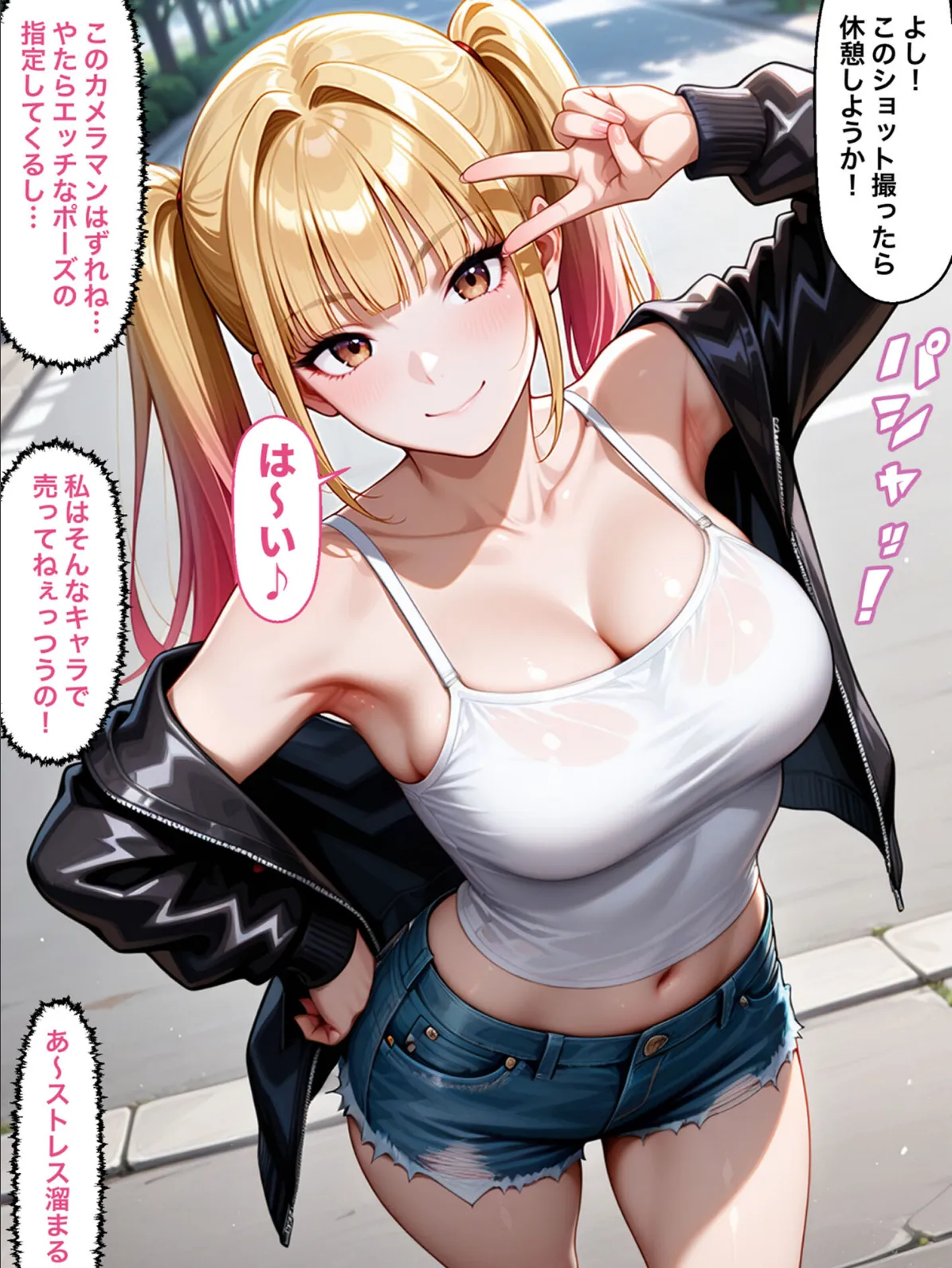 脚コキだけで絶対にセックスさせないクソ生意気な義妹に我慢できず全部の穴を●●してやった結果2 モザイク版 6ページ